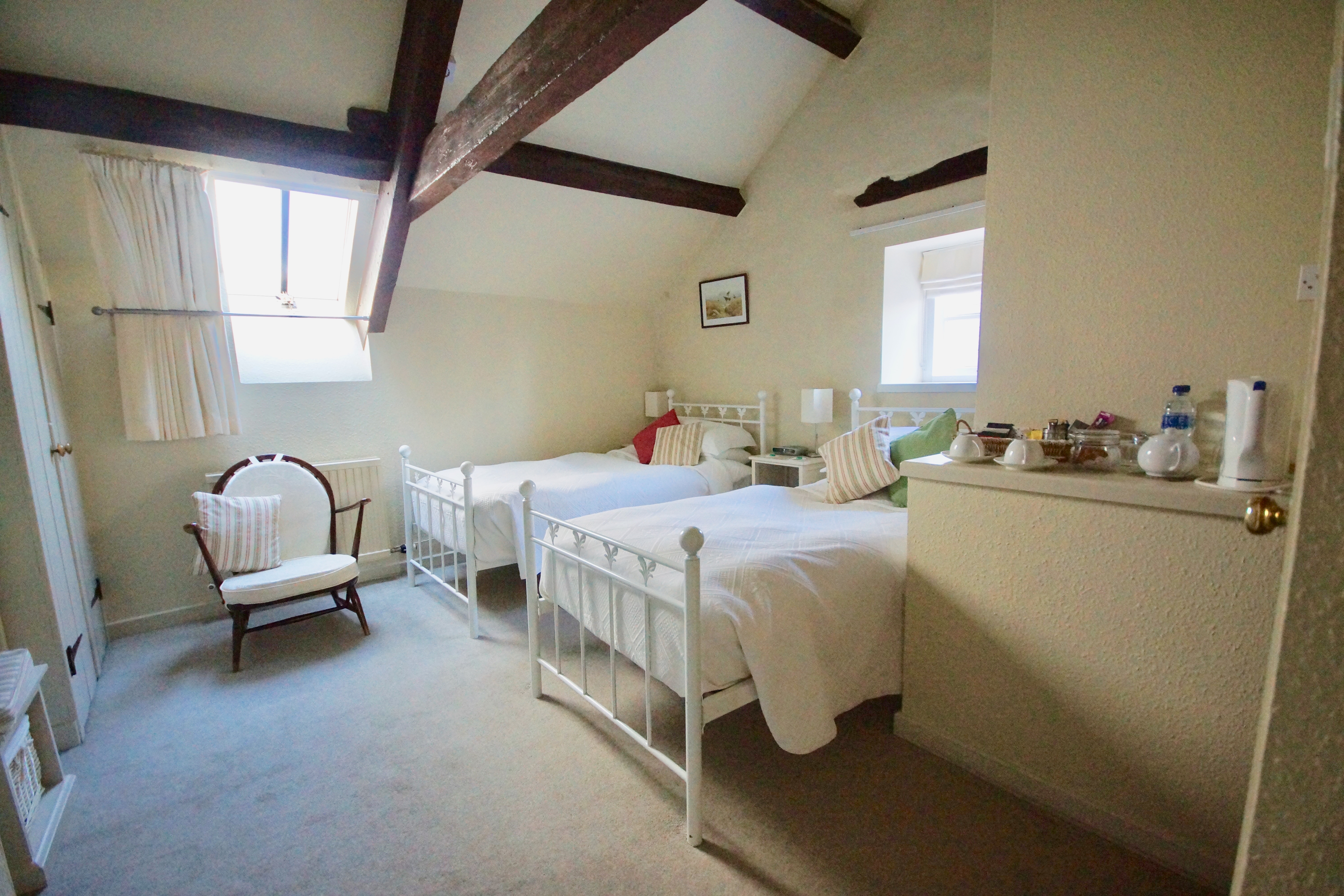 Raydale, one of our deluxe twin rooms